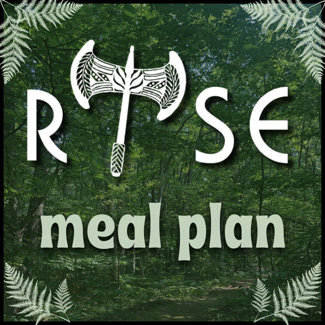 RISE Dinner Plan